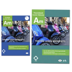 Bromfiets theorieboek met cd 2018